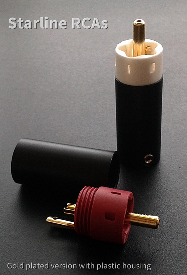 Starline Gold plated plastic housing